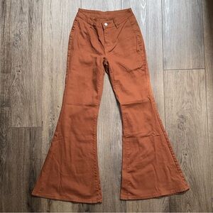 Vintage High Waisted Skinny Bell Bottom Jeans NWOT